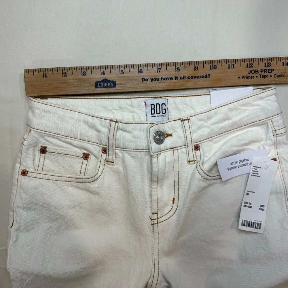 BDG Urban Outfitters Flare Mid Rise Slim Flare Comfort Stretch Jeans Size 25W - Picture 7 of 12